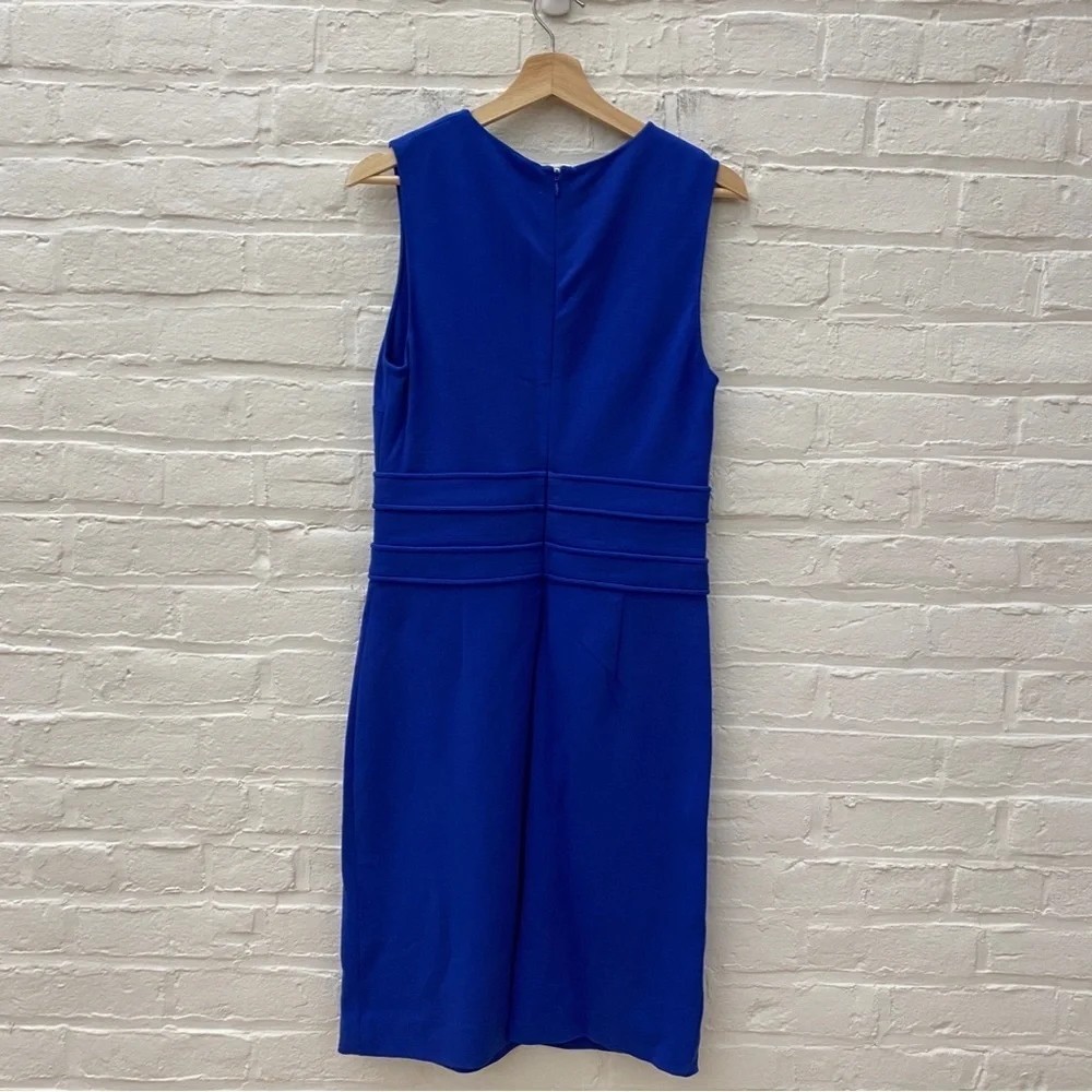 Diane‎ von Furstenberg || DVF Evita Pencil Sheath Dress Royal Blue. 10 - Picture 6 of 10